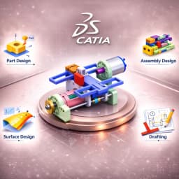 Beginners CAD Course in Catia V5 - Basic to Advanced
