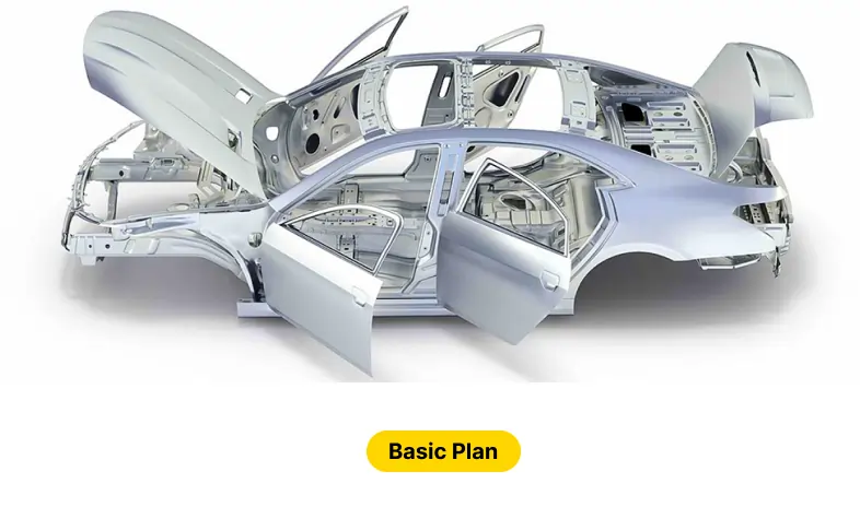 Basic Plan: Master Course in Automotive BIW Product Design - CATIA V5 or UG-NX