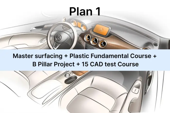 Plan 1 : Master's Course in Automotive Plastic Product Design